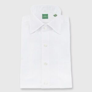 EUC Sid Mashburn White Roxford Dress Shirt 17/33